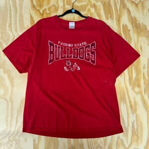 XL - Vintage y2k fresno state college university faded t-shirt